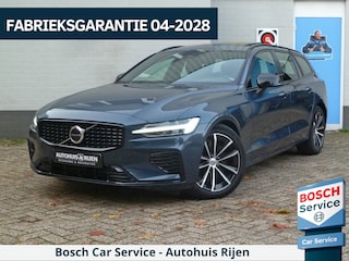 Volvo V60 2.0 T6 Plug-in hybrid AWD Plus Dark|Panodak|Pilot-Assist|BLIS|Memory|Long-Range|Denim Blue