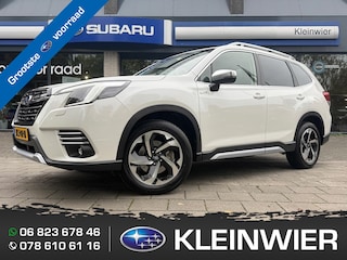 Subaru Forester 2.0i e-BOXER 150pk CVT Premium | Panodak | Trekhaak | Navi | Leder | 5 jaar fabrieksgarantie