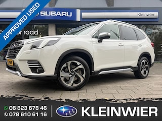 Subaru Forester 2.0i e-BOXER 150pk CVT Premium | Panodak | Trekhaak | Navi | Leder | 5 jaar fabrieksgarantie
