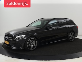 Mercedes-Benz C-klasse 200 AMG Night | Leder | Stoelverwarming | Full LED | Park Assist | Navigatie | Climate control | Cruise control | Bluetooth