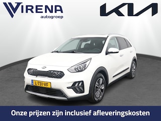Kia Niro 1.6 GDi Hybrid Dynamicline Edition - Glazen Schuif-/kanteldak - Navigatie - Apple Carplay/Android Auto - Climate Control - Trekhaak - Privacy Glas Achter - Led Verlichting - Parkeersensoren voor en achter - Dealer Onderhouden - Fabrieksgarantie tot 2028