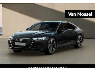 Audi A7 Sportback 50 TFSI e quattro Pro Line S 299 PK | S-Line | Automaat | Navigatie | Panoramadak | B&O Premium | Nachtzicht | 360 Camera | Servosluiting | HD Matrix | Stoelverwarming voor en achter | Keyless | Memory | Adaptive Cruise Control | Audi Virtual Cockpit |