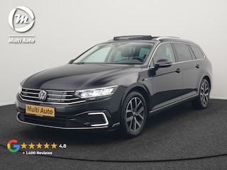 Volkswagen Passat Variant 1.4 TSI GTE Business Plug In Hybrid 218pk Dealer O.H PHEV | Trekhaak Af Fabriek | Panodak | Adaptive Cruise | Camera | Alcantara Sportstoelen Massage & Verwarmd | Apple Carplay | Navigatie | Keyless | Virtual | DAB |