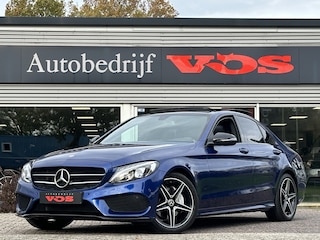 Mercedes-Benz C-klasse 180 AMG-Line | Panodak | Camera | Blind spot | Night pakket