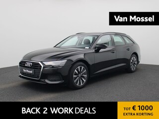 Audi A6 Avant 35 TDI Business edition AUTOMAAT | LEDER | NAVIGATIE | CLIMA | CRUISE | LMV | PDC | STOELVERWARMING | ELEKTRISCHE KOFFERKLEP | 12 MAANDEN BOVAG GARANTIE |
