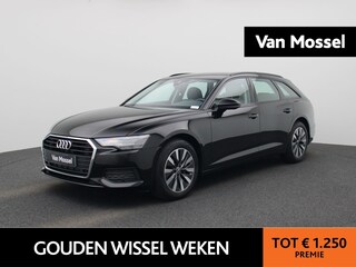 Audi A6 Avant 35 TDI Business edition AUTOMAAT | LEDER | NAVIGATIE | CLIMA | CRUISE | LMV | PDC | STOELVERWARMING | ELEKTRISCHE KOFFERKLEP | 12 MAANDEN BOVAG GARANTIE |