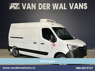 Renault Master 2.3 dCi 136pk L2H2 Koelwagen Thermoking V-300 MAX Vriezen -20°C tot verwarmen + 20°C Dag + Nacht Euro6 Airco | Navigatie Camera, 2500kg Trekhaak, Cruisecontrol, LED, Parkeersensoren, Bijrijdersbank