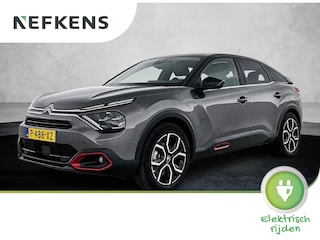 Citroën C4 EV Feel Pack 50 kWh 136pk | Navigatie | Achteruitrijcamera | Climate Control | Adaptieve Cruise Control | Parkeersensoren | Winterpakket | Dodehoeksensor | Keyless | Led koplampen | Apple Carplay / Android Auto | Bluetooth | DAB+ radio | Armsteun | Elektrisch inklapbare spiegels | Comfortstoelen | 18" lichtmetalen velgen |