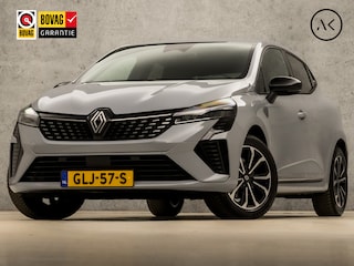 Renault Clio 1.6 E-Tech Full Hybrid 145 Alpine 143Pk Automaat (APPLE CARPLAY, GROOT NAVI, ALPINE AUDIO, LEDER, CAMERA, KEYLESS, SFEERVERLICHTING, PARELMOER, GETINT GLAS, ZWART HEMEL, NIEUWSTAAT)