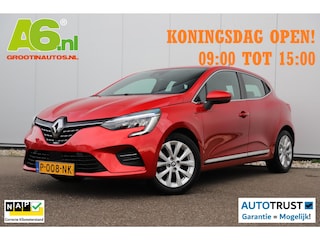 Renault Clio 1.0 TCe Intens Half Leder 16 inch LMV LED Navigatie Achteruitrijcamera Carplay Android Climate Cruise Control Sfeerverlichting