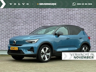 Volvo XC40 Recharge Plus 70 kWh | Adaptieve Cruise Control | Trekhaak | Stoel en Stuurverwarming | Warmtepomp | BLIS | All-Season Banden |