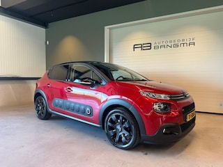 Citroën C3 1.2 PureTech SHINE-uitv/CLIMA AIRCO/CRUISECONTROL/LM-VELG/APPLE CARPLAY/ISOFIX/NAVIGATIE/TREKHAAK/D-RIEM v.v./nweAPK+OH