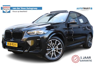 BMW X3 xDrive30e High Executive M-Sport | Incl. 12 maanden Garantie | Panorama dak | Harman/Kardon Audiosysteem | Head-Up Display | Elektrisch verstelbare stoelen met memory | Adaptive cruise | 360* Camera | Elektrische kofferbakklep | Dodehoekdetectie | Stoelverwarming | Keyless entry/start | Navigatie | Parkeersensoren V+A | Apple CarPlay/Android Auto | Climate controle | Draadloze telefoonlader |