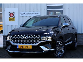 Hyundai Santa Fe 1.6 T-GDI PHEV Plug in hybride 4WD Premium*NL-Auto*1ste Eig*Perfect Onderh.*Fabrieksgarantie t/m05-2028*ACC/360Camera/Leder/Stoelverw./Stuurverw./Stoelkoeling/HUD/DAB/Memorie/Aut. Parkeren/Dodehoek/Parkeersens.V+A/19 inch LM*
