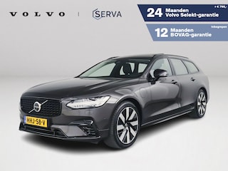 Volvo V90 T8 Plug-in hybrid AWD Ultra Dark | Panoramadak | 360° camera | Stoel- en Stuurverwarming | Trekhaak