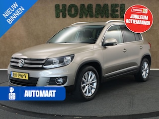 Volkswagen Tiguan 1.4 TSI Sport & Style - VASTE TREKHAAK - TREKGEWICHT 1800 KG!! - NAVIGATIE - PARKEERSENSOREN VOOR/ ACHTER - PARKEERASSISTENT - CAMERA - CRUISE CONTROL - 17 INCH LICHT METALEN VELGEN - BOEKJES EN ONDERHOUDSHISTORIE AANWEZIG - STOELVERWARMING - CLIMATE CONTROL