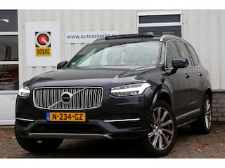 Volvo XC90 2.0 T8 Twin Engine AWD Inscription 7P*Perfect Volvo Onderh.*Pano/Pilot Ass./ACC/Elek. Trekhaak/HUD/Leder/Stoelverw./Stuurverw./Stoelkoeling/Memorie/Dodehoek/Rijstrook/Parkeersens.V+A/20 inch LM*