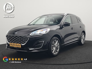 Ford Kuga 2.5 Vignale Plug In Hybrid 225pk Dealer O.H. PHEV | Trekhaak Afneembaar | Head Up | 360 Camera | Adaptive Cruise | Lederen Sportstoelen Memory & Verwarmd | Bang&Olufsen | Stuur Verwarmd | Apple Carplay | Blis | Keyless | Navigatie | DAB