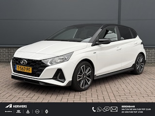 Hyundai i20 1.0 T-GDI N Line 100PK / Navigatie + Apple Carplay/Android Auto / Achteruitrijcamera / Airco / Cruise Control / 17" Lichtmetalen Velgen /