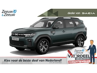 Dacia Bigster 1.2 Mild Hybrid 140 Expression | NU met € 2600,- Zeeuw en Zeeuw voorraadkorting | met 7 jaar garantie tot 140.000km | Actiefinanciering 2,9% rente |