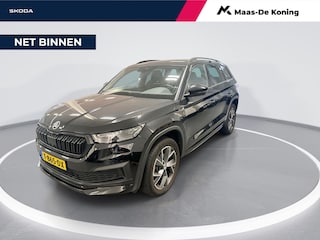Skoda Kodiaq 1.5 TSI 150pk DSG Sportline Business 7p. · Camera · Elek. Trekhaak · Apple/Android Car Play · Elek. bestuurdersstoel · Elek. Achterklep · Keyless · 19'' Inch · Garantie t/m 04-06-2027 of 100.000km