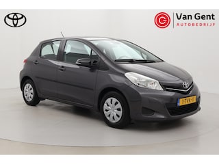 Toyota Yaris 1.3 VVT-i Now | Origineel NL | Volledige dealerhistorie | Trekhaak | Airco | Radio CD/MP3 speler | Stuurwiel multifunctioneel | Elektrische ramen voor