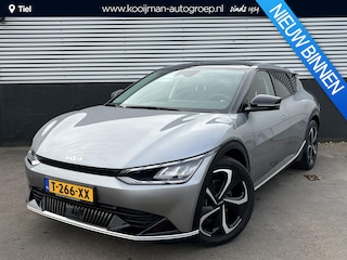 Kia EV6 Plus Advanced 77.4 kWh Schuif/kanteldak, Stoelkoeling, Stoelverwarming, Stuurwiel verwarmd, Seat memory, Dodehoekdetectie, Leder, Premium Sound, NL-auto