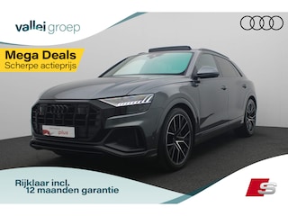 Audi Q8 4.0 TFSI 507 pk tiptronic quattro | Vierwielbesturing | Pano | Soft-Close | HD Matrix | B&O | Geheugenstoelen | Valcona leder | HUD | 360 Camera