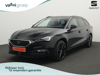 Seat Leon Sportstourer 1.0 TSI 110 pk Style | LED koplampen | Luxe lederen bekleding | Climatronic | Parkeersensoren achter | Cruise Control | DAB | CarPlay | 18 inch
