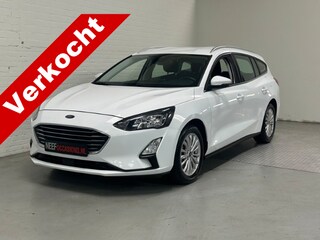 Ford Focus Wagon 1.0 EcoBoost Titanium Business CLIMA /TREKHAAK / CRUISE / CAMERA Dis.Ketting is nieuwe