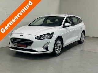 Ford Focus Wagon 1.0 EcoBoost Titanium Business CLIMA /TREKHAAK / CRUISE / CAMERA Dis.Ketting is nieuwe