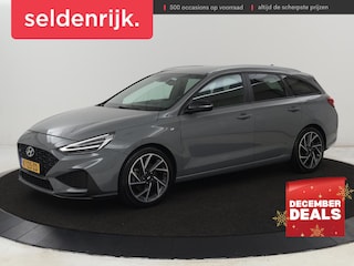 Hyundai i30 1.5 T-GDi MHEV N Line | Trekhaak | Sportstoelen | Stoelverwarming | Full LED | Carplay | Camera | Leder/Alcantara | Memory | Keyless | Climate control