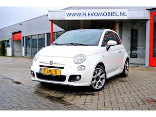 Fiat 500 0.9 TwinAir Lounge Pano|Navi|Airco|LMV