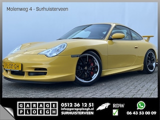 Porsche 911 3.6 Coupé 996 GT3 Collect Car Speed Yellow Carbon Dealer-Serviced Signed by Walter-Röhrl