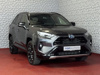 Toyota RAV4 2.5 Hybrid STYLE BI-TONE LED LEER 360 CAMERA ELEK.KLEP NAVI 360.CAMERA JBL ZWARTE HEMEL ADAP.CRUISE ELEK.STOEL/STUUR STOELVERW. ✅2025✅