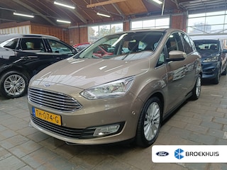 Ford C-MAX 1.0 Titanium | Unieke Km-Stand | Camera | Trekhaak | Keyless | Navi | Clima | Parkeersensoren Voor & Achter |