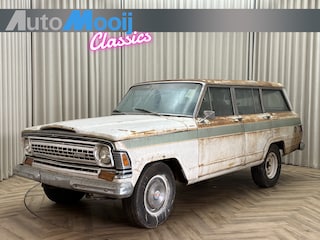 Jeep Wagoneer SJ Project / Super Patina / Harde auto! / 5.9 V8 / Automaat / 1973