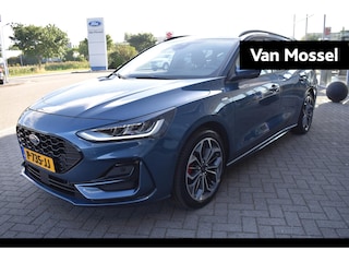 Ford Focus Wagon 1.0 EcoBoost Hybrid ST Line X | Climate Control | Adaptieve Cruise Control | Winterpakket | Achteruirijcamera | Trekhaak | 18" LMV | Elektrisch Bedienbare Kofferklep | Bang & Olufsen Premium Geluidsysteem | Apple Carplay/Android Auto |