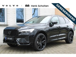 Volvo XC60 2.0 T6 Plug-in hybrid AWD Plus Black Edition | Panoramadak | Actieve luchtvering met FOUR-C | Head-up display | Extra getint glas | Verwarmbare voorstoelen | Verwarmbaar stuurwiel | Visual Park Assist met Front "Fisheye" view | Adaptive cruise control | Pilot assist | Blind spot | Google-Maps navigatie |