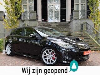 Mazda 3 2.3 DiSi Turbo MPS 260Pk Xenon Navi Climate Cruise Ctr Pdc Stoelverwarming Keyless Go Leder