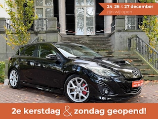 Mazda 3 2.3 DiSi Turbo MPS 260Pk Xenon Navi Climate Cruise Ctr Pdc Stoelverwarming Keyless Go Leder