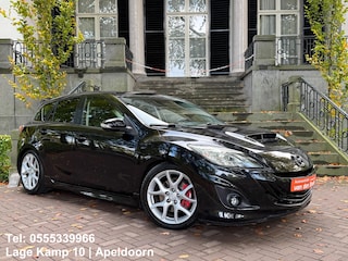 Mazda 3 2.3 DiSi Turbo MPS 260Pk Xenon Navi Climate Cruise Ctr Pdc Stoelverwarming Keyless Go Leder