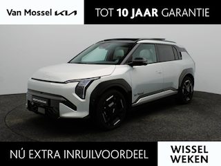 Kia EV3 GT-PlusLine 81.4 kWh | Leder | Pano Dak | Elektrische stoel met geheugen | 360 Camera | Dodehoekcamera | Head-Up | Stoelventilatie | Black pack