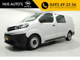 Toyota Proace 1.6 D-4D Cool Comfort Long | Dubbele Cabine | Leder / Bluetooh / Airco / Cruise