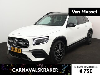 Mercedes-Benz GLB 180 Business Solution AMG | PANORAMADAK | WIDESCREEN COCKPIT | ELEKTRISCHE ACHTERKLEP | ACHTERUITRIJCAMERA | SFEERVERLICHTING | STOELVERWARMING | ELEKTRISCHE VOORSTOELEN MET GEHEUGEN | SPORTSTOELEN |