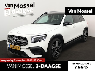 Mercedes-Benz GLB 180 Business Solution AMG | PANORAMADAK | WIDESCREEN COCKPIT | ELEKTRISCHE ACHTERKLEP | ACHTERUITRIJCAMERA | SFEERVERLICHTING | STOELVERWARMING | ELEKTRISCHE VOORSTOELEN MET GEHEUGEN | SPORTSTOELEN |