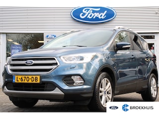 Ford Kuga 1.5 EB TITANIUM | UNIEKE KM! | DEALER OH! | WINTERPACK | CRUISE | CLIMA | ALL SEASON | TREKHAAK | LMV 17 INCH | PARKSENS. V+A | PRACHTIGE STAAT!