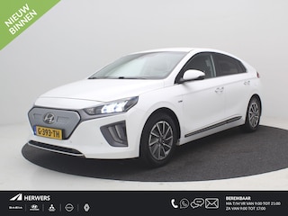 Hyundai Ioniq Premium EV 38 kWh / SoH 100% / NL Auto / 1ste Eigenaar / Dealer odnerhouden / Lederen bekleding / Navigatie / Stoel koeling & verwarming voor / Full Option /