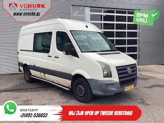 Volkswagen Crafter 50 2.5 TDI Aut. L2H2 DC Dubbel Cabine EXPORT 5 cil/ 3.5t Trekverm./ Airco/ 6 Pers./ 270Gr.Deuren/ Trekhaak