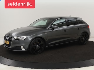 Audi A3 1.0 TFSI Sport S Line | Carplay | Full LED | Sportstoelen | Half leder | Navigatie | Climate control | Parkeerhulp | Cruise control